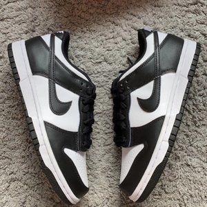 Nike Dunk low gs panda white black